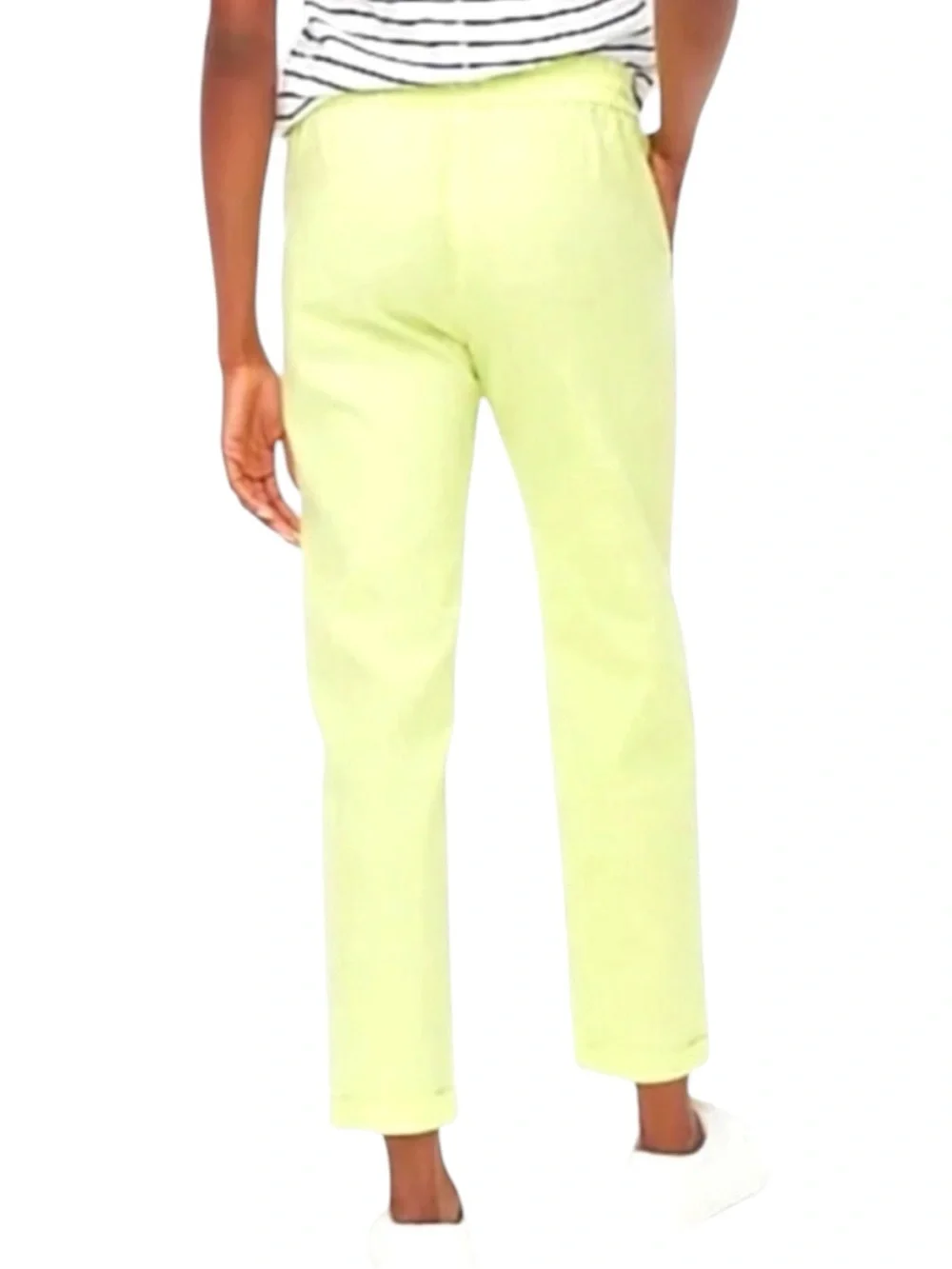 J. CREW Linen-Cotton Blend Drawstring Pant Size 8